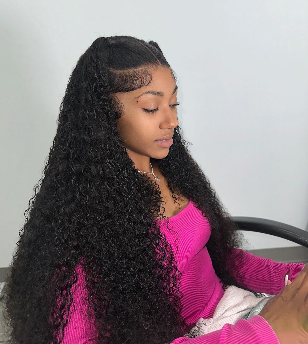 Cambodian HD Frontal Wig